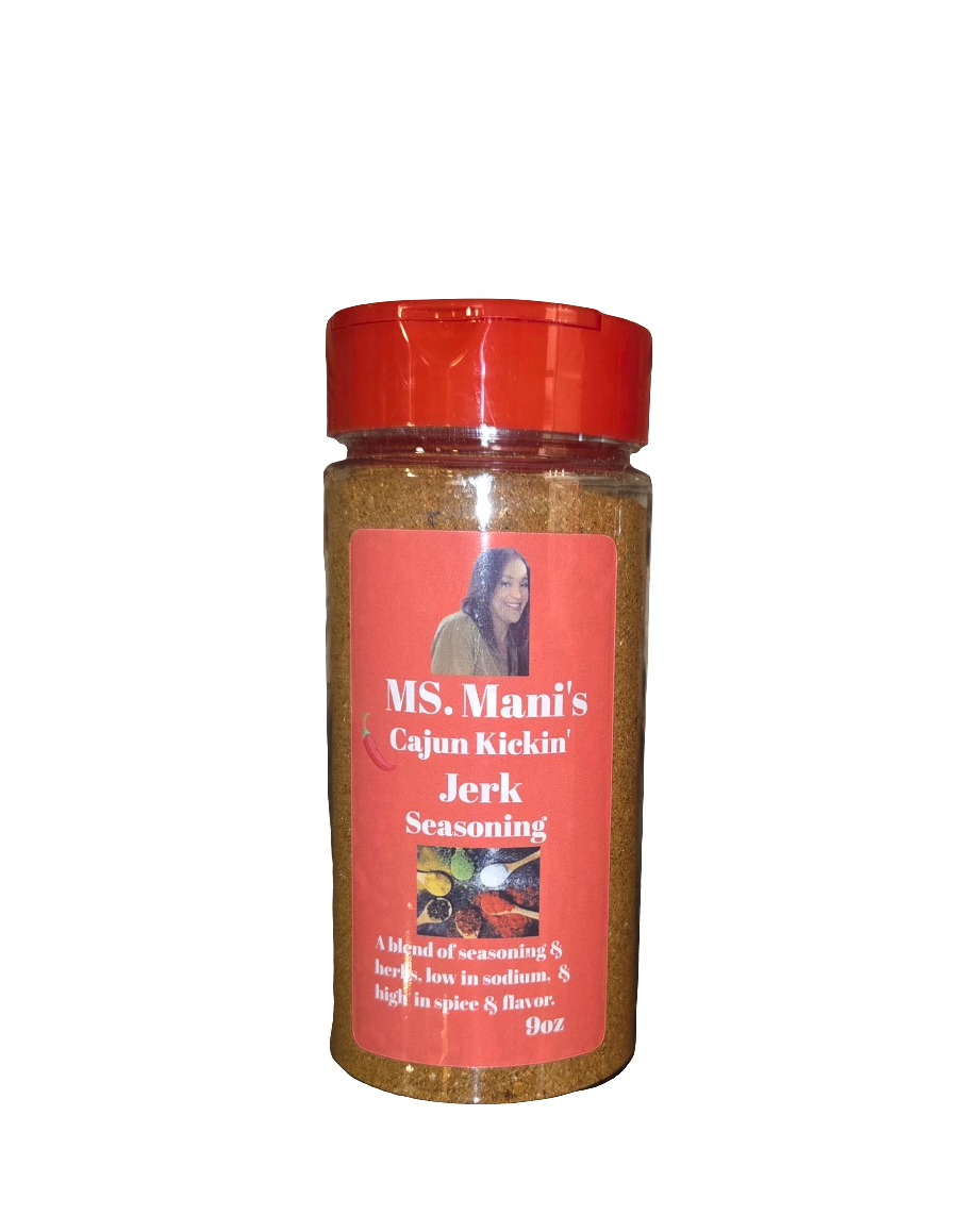 Ms. Mani's Cajun Kickin Jerk Seasoning